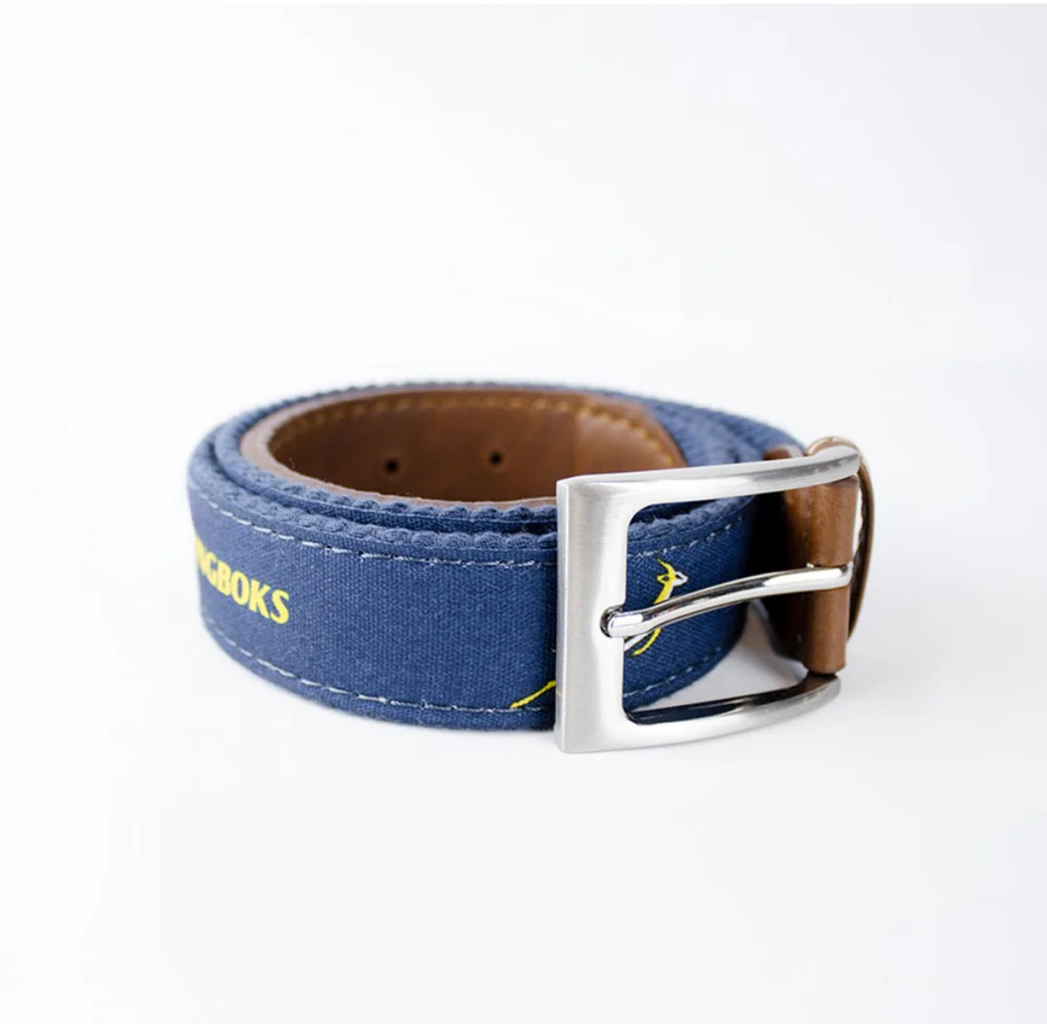 Springboks Golf Belt-Navy