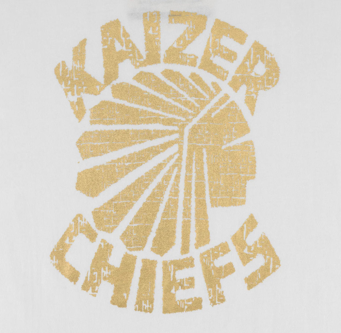 Kaizer Chiefs Vintage Regular Crew Tee-White