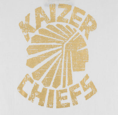 Kaizer Chiefs Vintage Regular Crew Tee-White