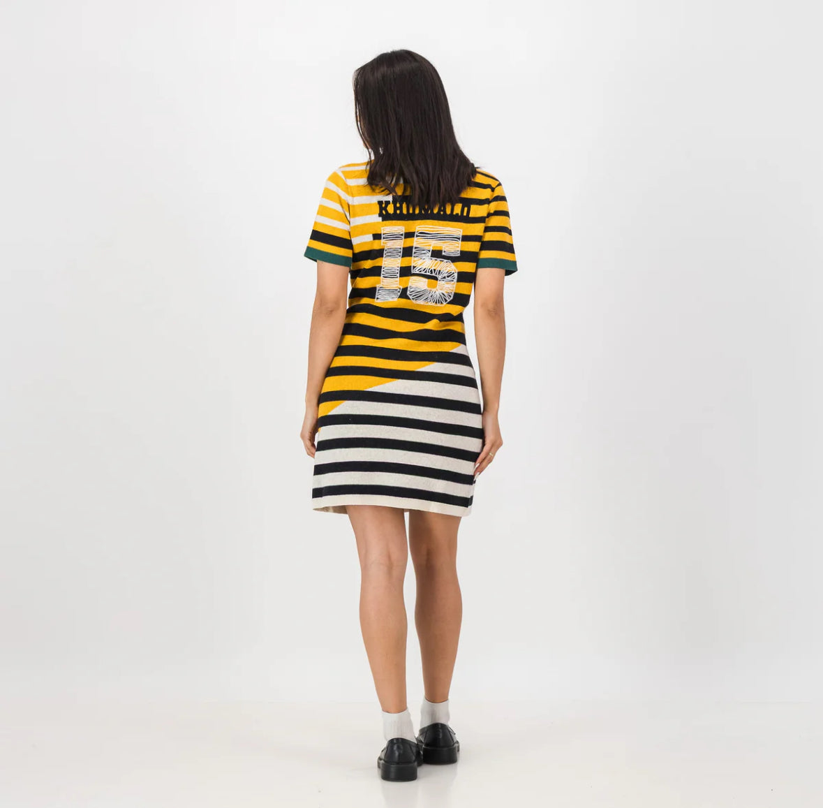 Doctor Khumalo Knit Dress-Ivory