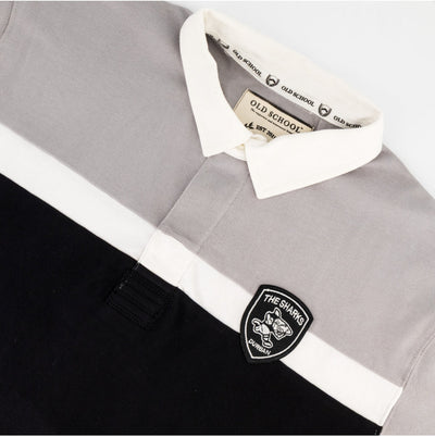 Provincial Sharks SS Rugby Jersey-Black