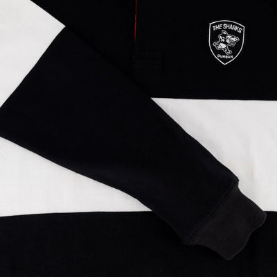 Provincial Sharks LS Rugby Jersey-Black