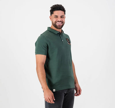 Springboks Shield Polo-OS Green