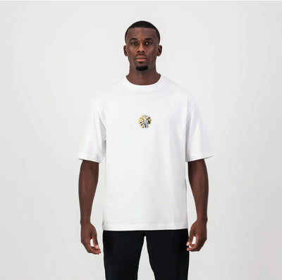 Kaizer Chiefs Pop Art Badge Boxy Tee- White