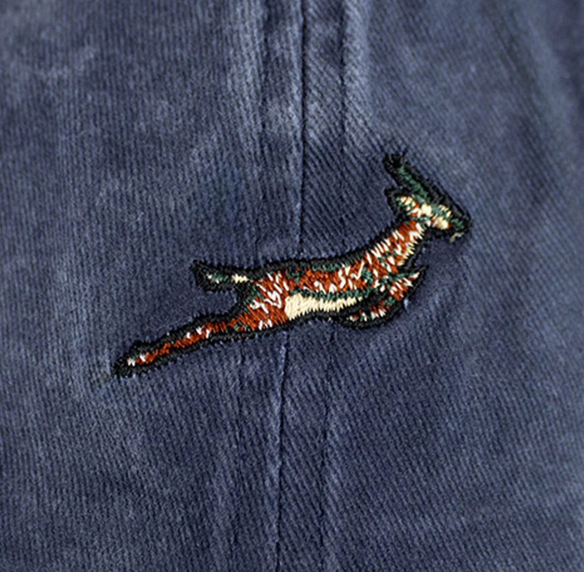 Springboks Winter Pop Badge Dad Cap-Navy