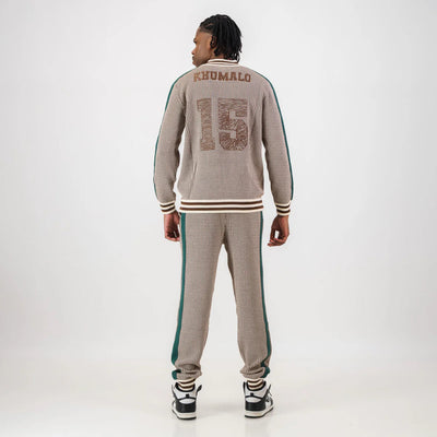 Doctor Khumalo Knitted Track Pants-Ivory