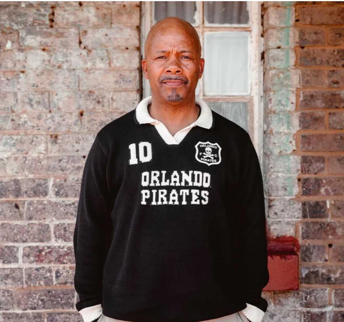 Orlando Pirates Knitted LS Jersey-Black