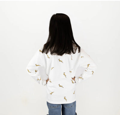 Springboks Kids Bokkies Fleece Sweat-White (UNISEX)