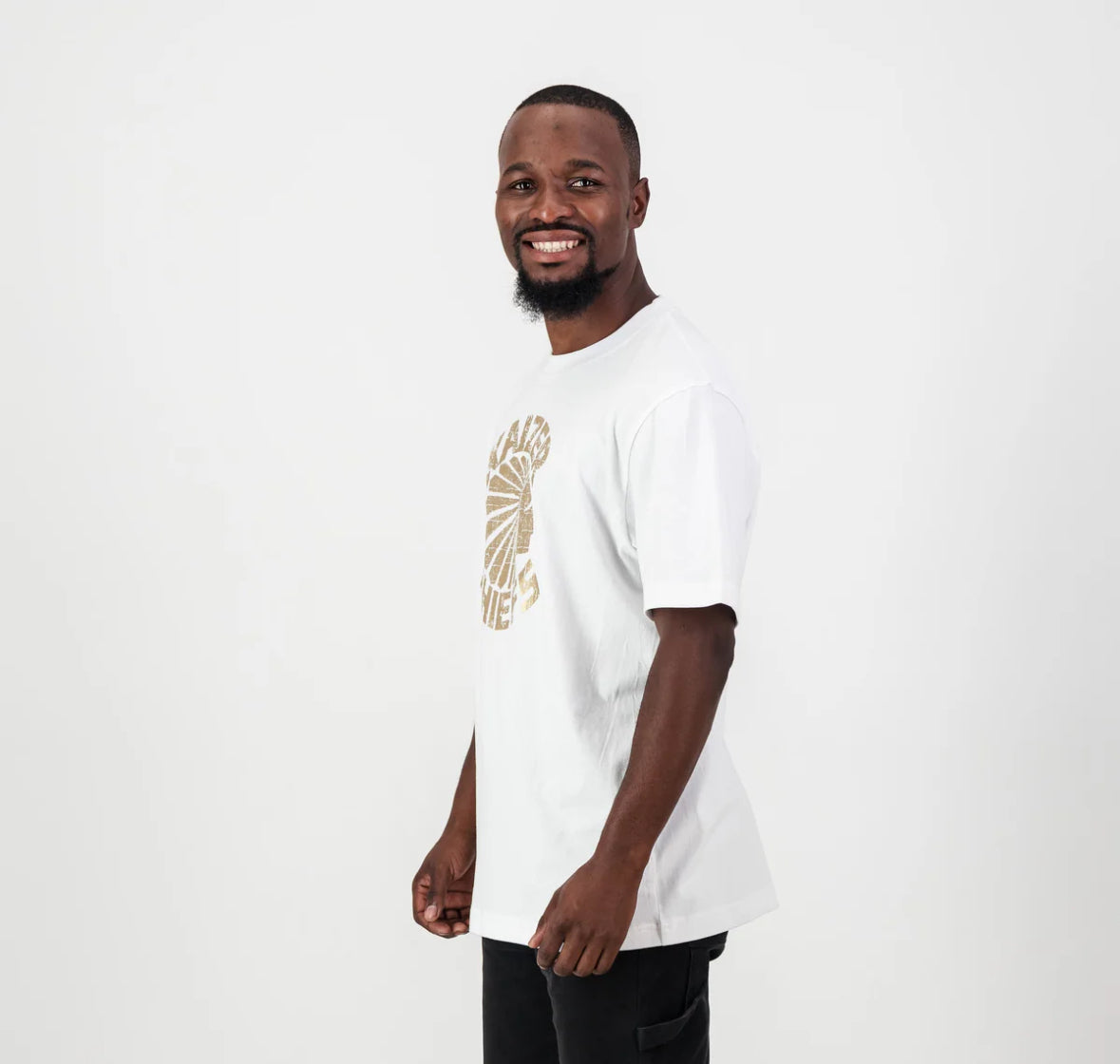 Kaizer Chiefs Vintage Regular Crew Tee-White